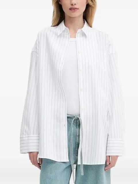SAMARIKA pinstripe shirt by SAMSOE&SAMSOE