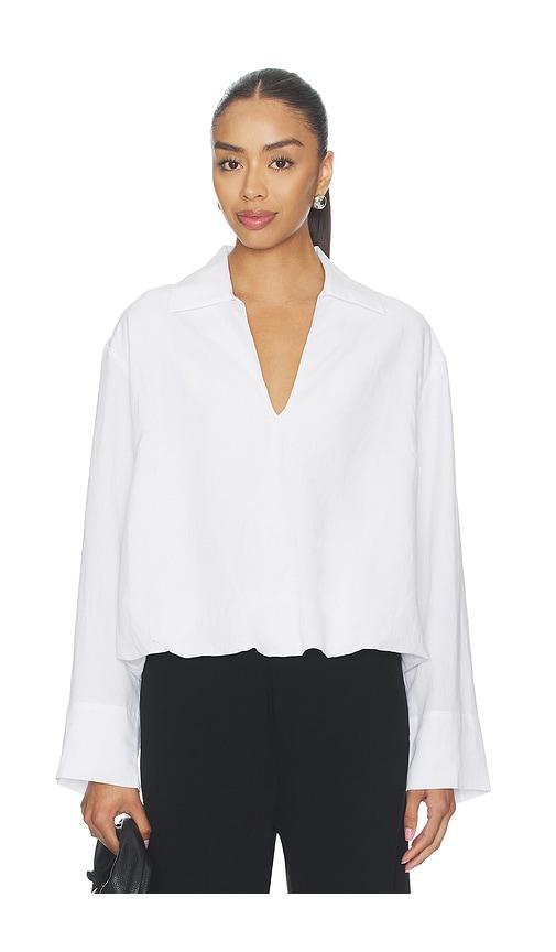 SAMSOE SAMSOE Sadaphne Shirt in White by SAMSOE&SAMSOE