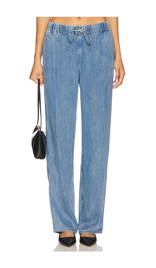 SAMSOE SAMSOE Sahoysa Trousers in Blue by SAMSOE&SAMSOE SAMSOE SAMSOE Sahoysa Trousers in Blue by SAMSOE&SAMSOE