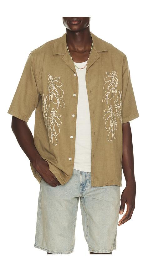 SAMSOE SAMSOE Saoscar Ax Shirt in Army by SAMSOE&SAMSOE