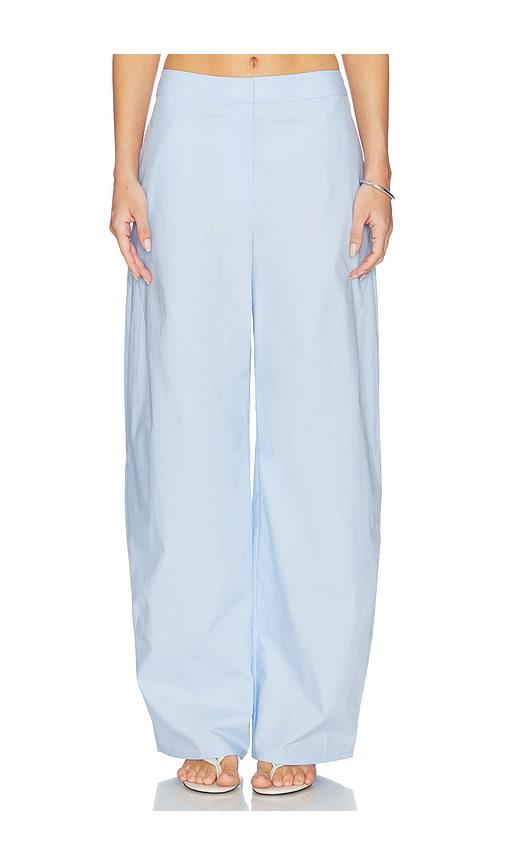 SAMSOE SAMSOE Saroko Trousers in Baby Blue by SAMSOE&SAMSOE