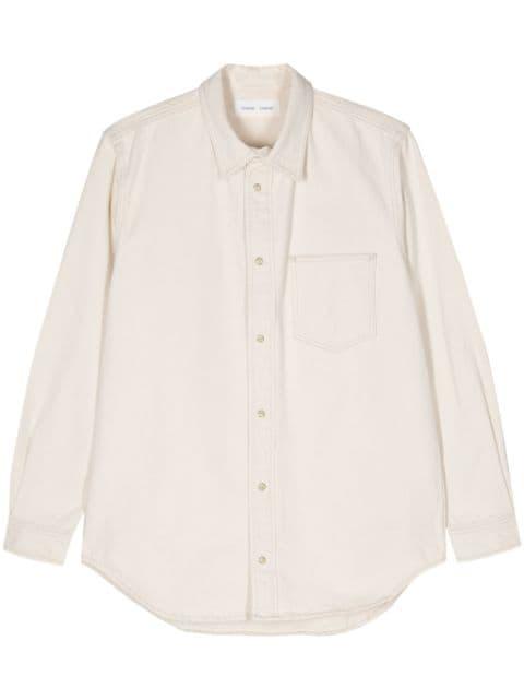 Sadamon B denim shirt by SAMSOE&SAMSOE