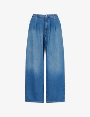 Saharper Wide-Leg Denim Jeans 15893 by SAMSOE&SAMSOE