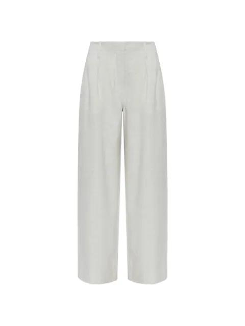 Saiben wide-leg trousers by SAMSOE&SAMSOE