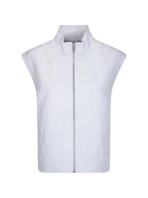 Sakaila zip vest by SAMSOE&SAMSOE
