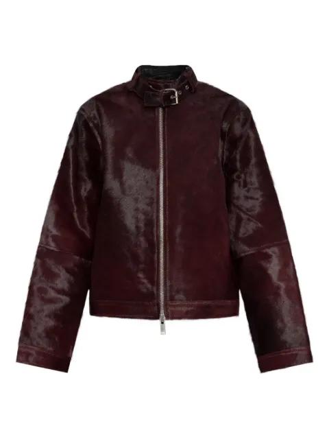 Salita buckle-detail zip-up jacket by SAMSOE&SAMSOE