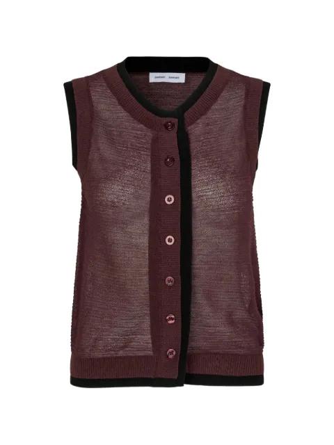 Saliv vest by SAMSOE&SAMSOE