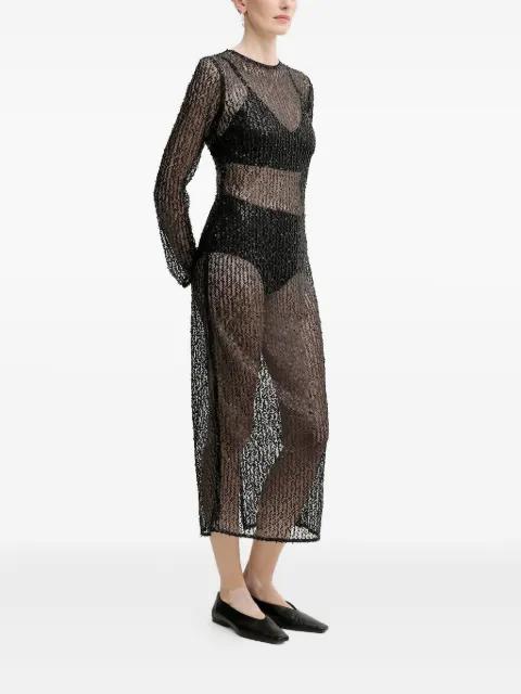 Samadda sequin-embellished midi dress by SAMSOE&SAMSOE