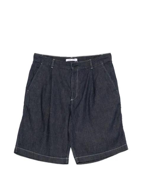 Samandla pleated contrast-stitch shorts by SAMSOE&SAMSOE