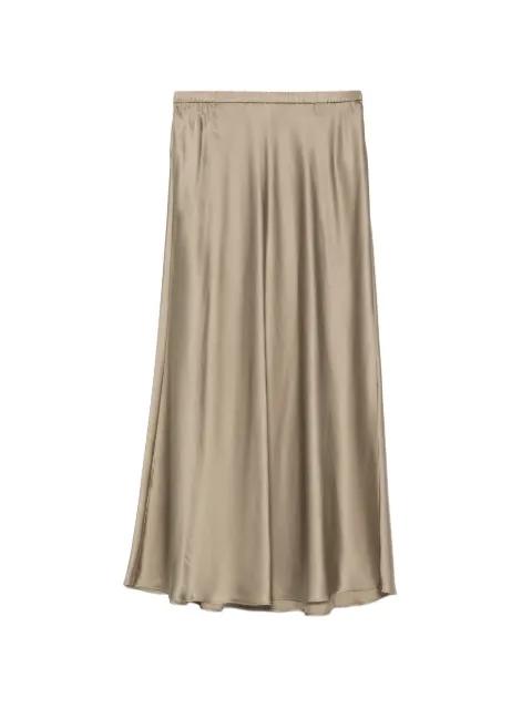 Samiley satin-finish skirt by SAMSOE&SAMSOE