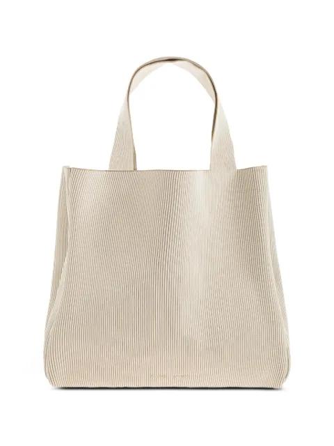 Samira ribbed-knit shouder bag by SAMSOE&SAMSOE
