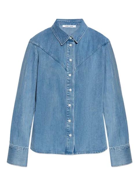 Samos denim button-up shirt by SAMSOE&SAMSOE