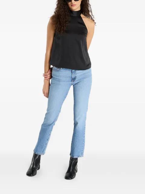 Sarheos halterneck satin top by SAMSOE&SAMSOE