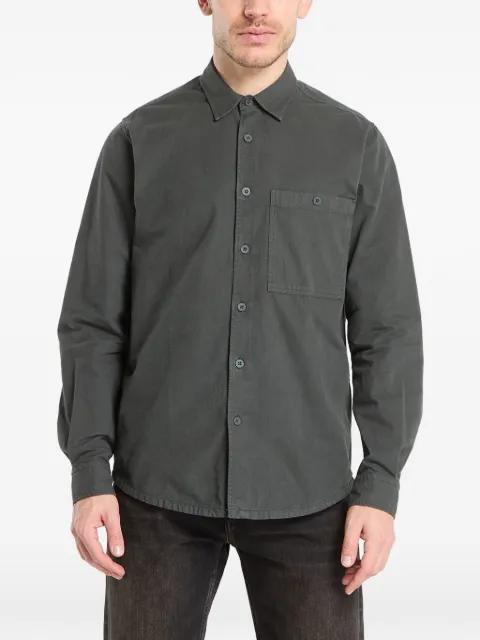 Saryan B chest-pocket buttoned shirt by SAMSOE&SAMSOE