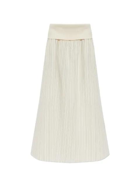 Sathea striped maxi skirt by SAMSOE&SAMSOE