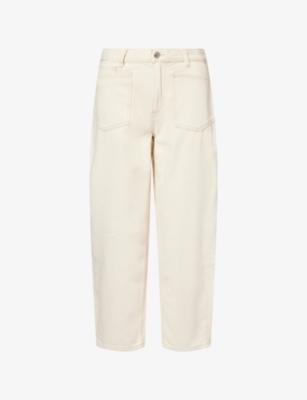 Saveyra Curved-Leg Denim Jeans by SAMSOE&SAMSOE