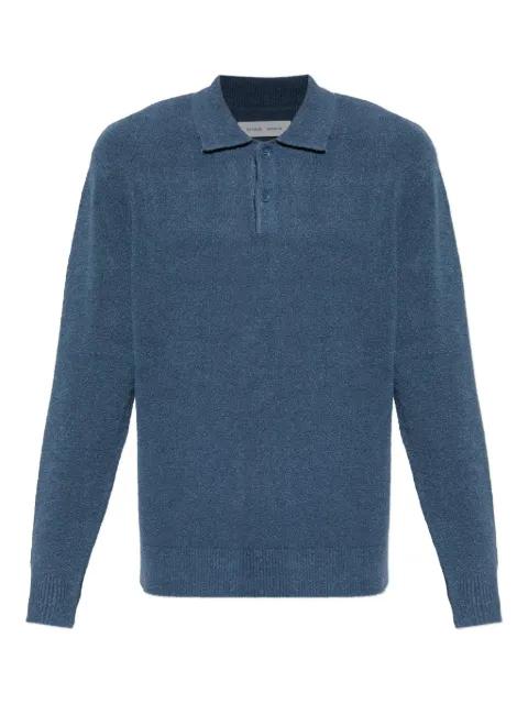button-fastening polo shirt by SAMSOE&SAMSOE