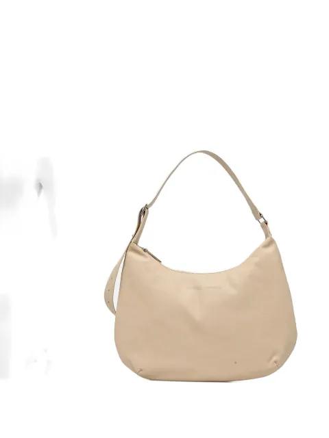 curved top-zip shoulder bag by SAMSOE&SAMSOE