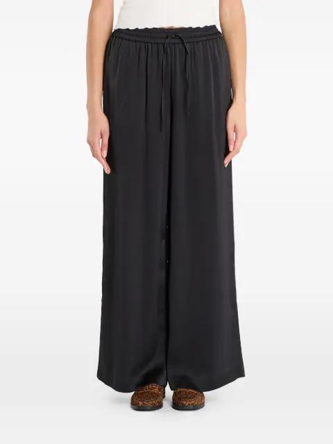 elasticated-waistband palazzo pants by SAMSOE&SAMSOE