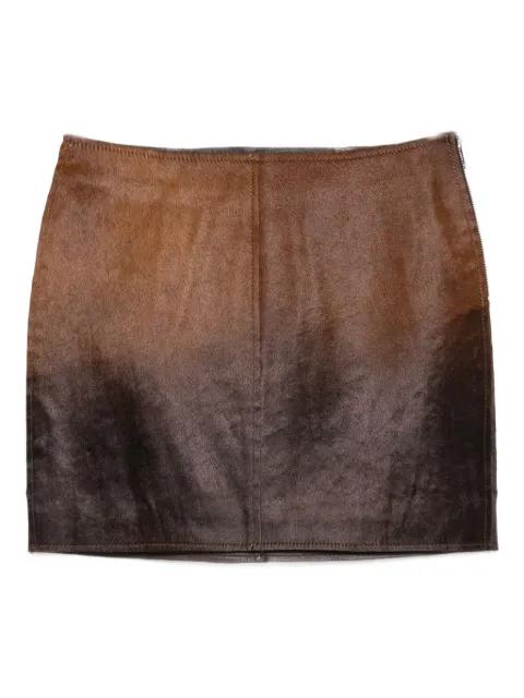 gradient-effect skirt by SAMSOE&SAMSOE