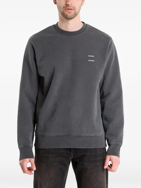 logo-print sweatshirt by SAMSOE&SAMSOE