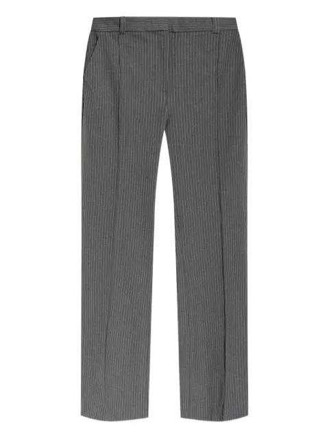 pinstripe pleated trousers by SAMSOE&SAMSOE