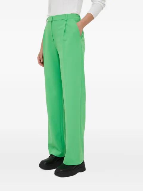 pleated-front trousers by SAMSOE&SAMSOE