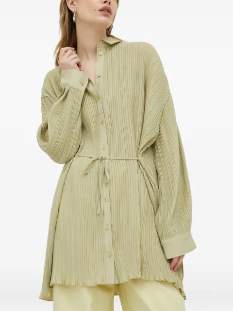 pleated tie top by SAMSOE&SAMSOE