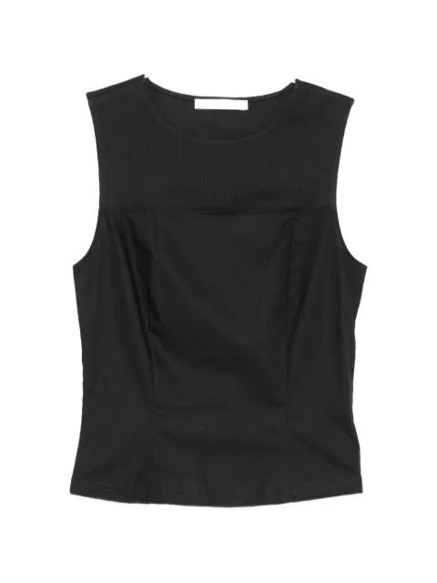 ribbed-panel vest by SAMSOE&SAMSOE
