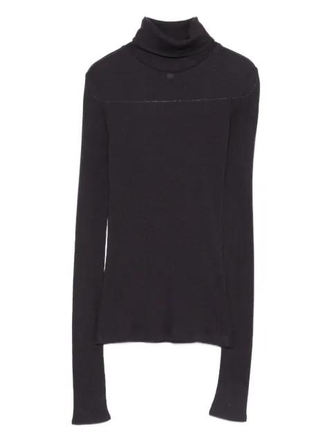 roll neck knitted top by SAMSOE&SAMSOE