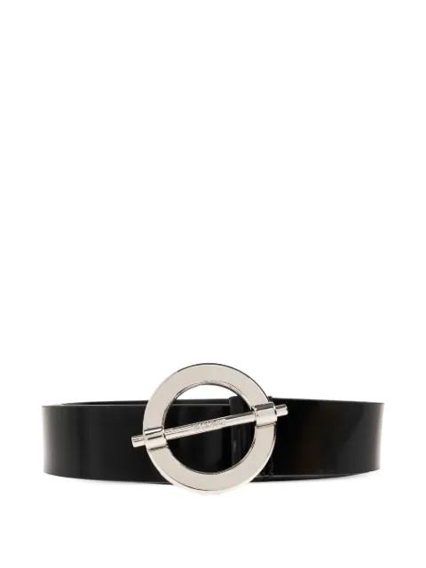 round buckle belt by SAMSOE&SAMSOE