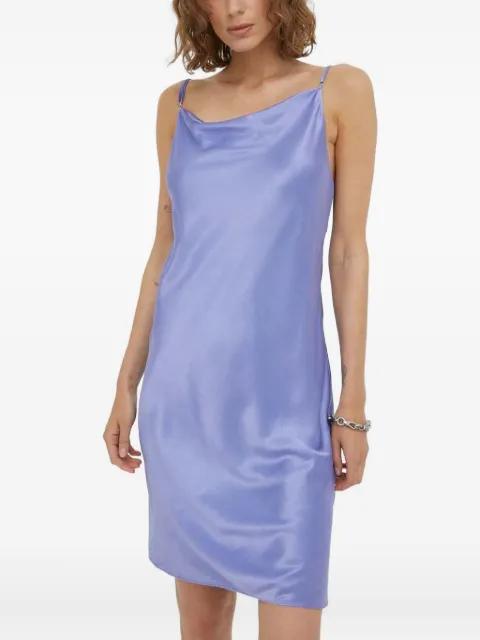spaghetti-strap cowl-neck mini dress by SAMSOE&SAMSOE