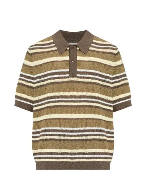 striped polo shirt by SAMSOE&SAMSOE