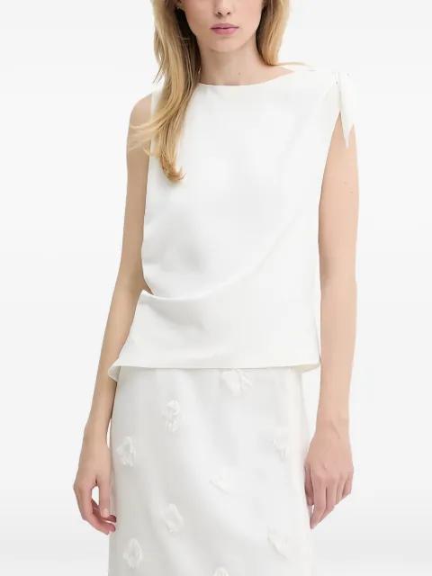 tie-shoulder top by SAMSOE&SAMSOE