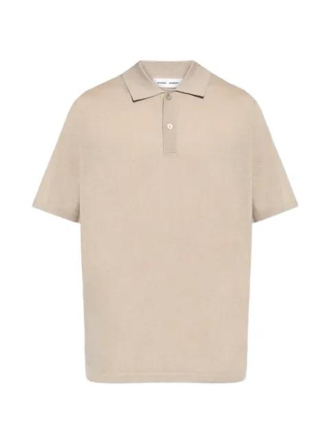 wool polo shirt by SAMSOE&SAMSOE