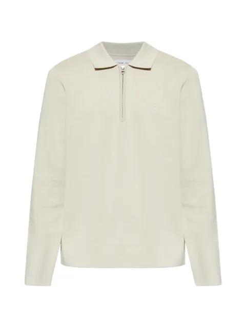 zip polo shirt by SAMSOE&SAMSOE