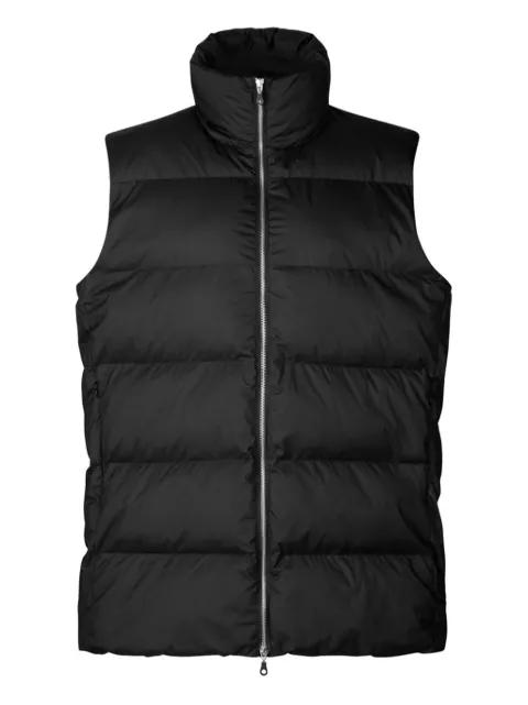 zip-up puffer vest by SAMSOE&SAMSOE