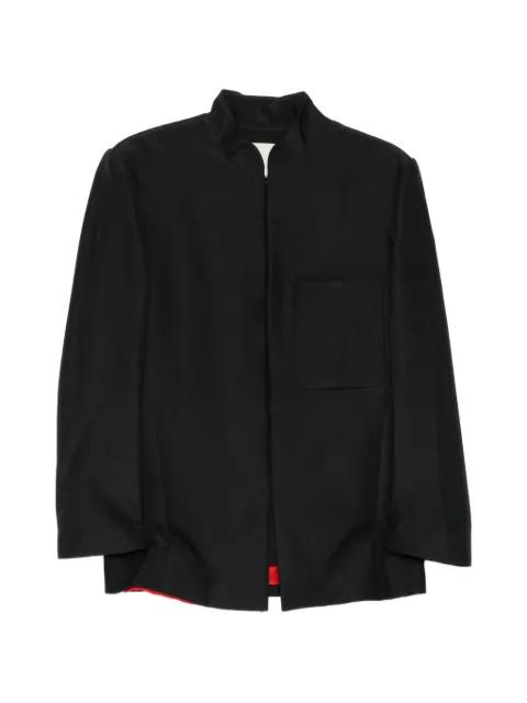 mandarin-collar jacket by SAMUEL GUI YANG