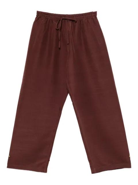 straight trousers by SAMUEL GUI YANG