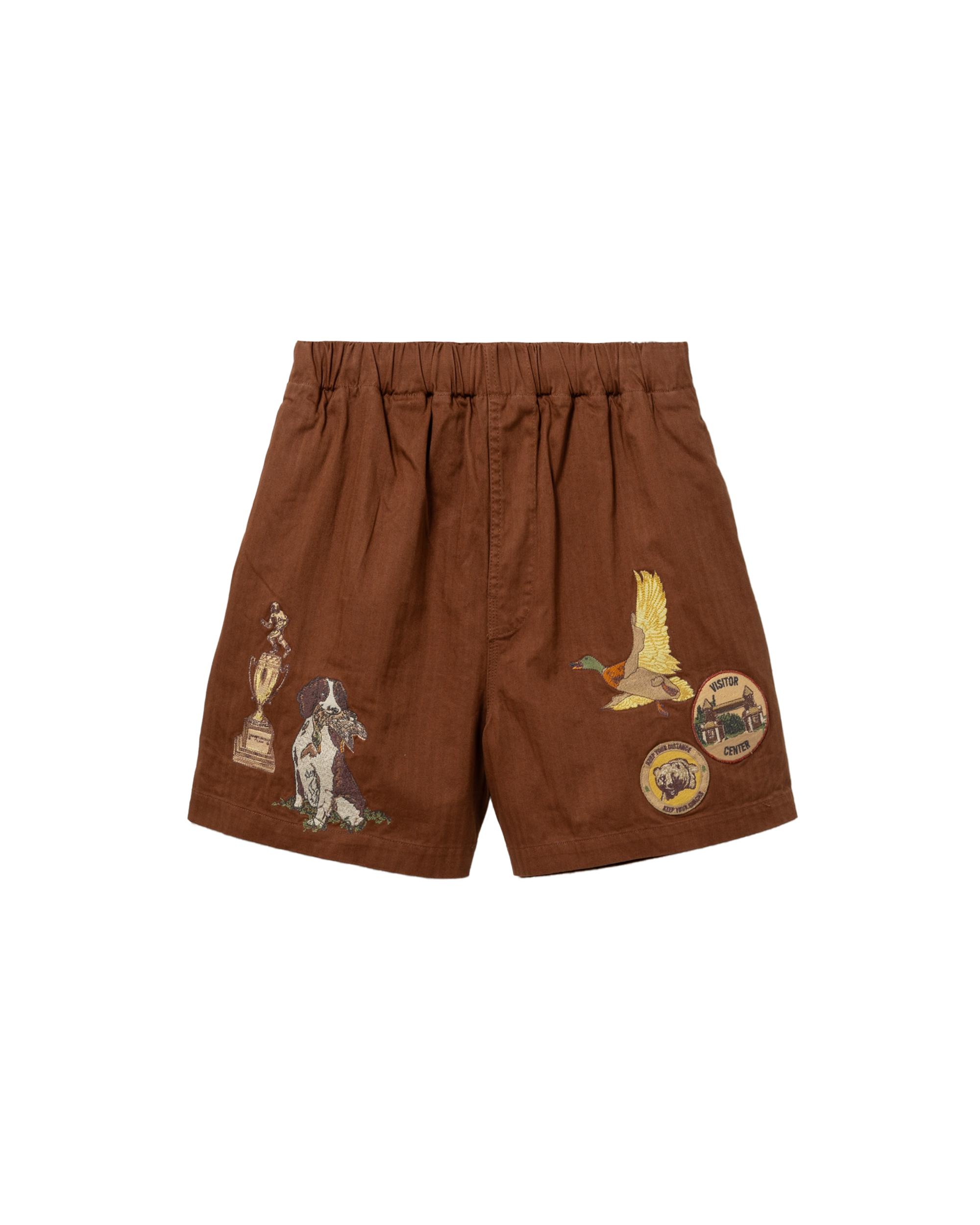 Embroidered shorts by SAMUEL ZELIG