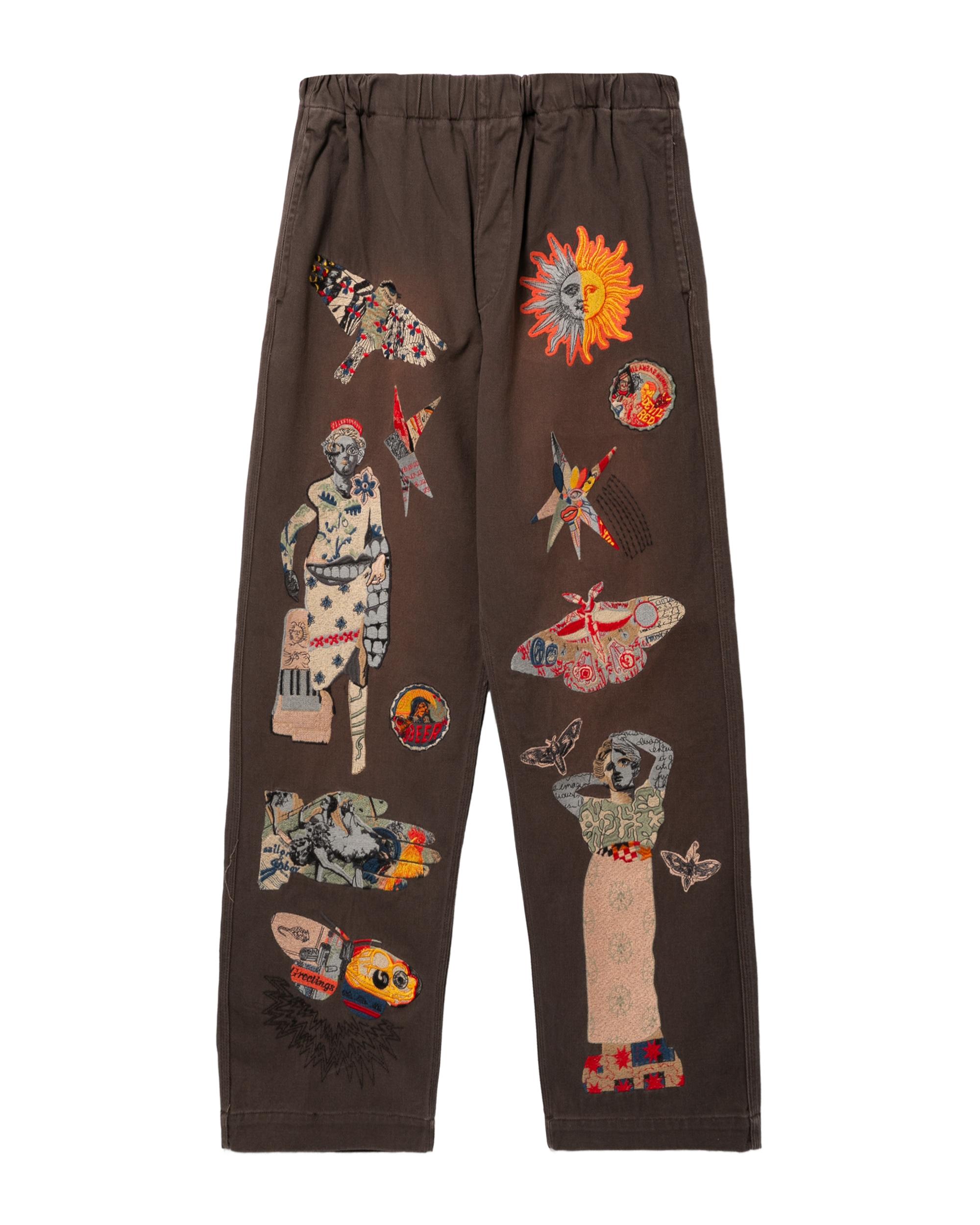 Patchwork pants by SAMUEL ZELIG