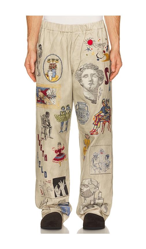 Samuel Zelig Northfield Pant in Beige by SAMUEL ZELIG