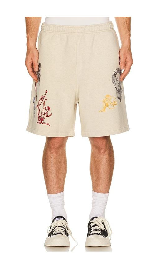 Samuel Zelig Northfield Sweatshort in Beige by SAMUEL ZELIG