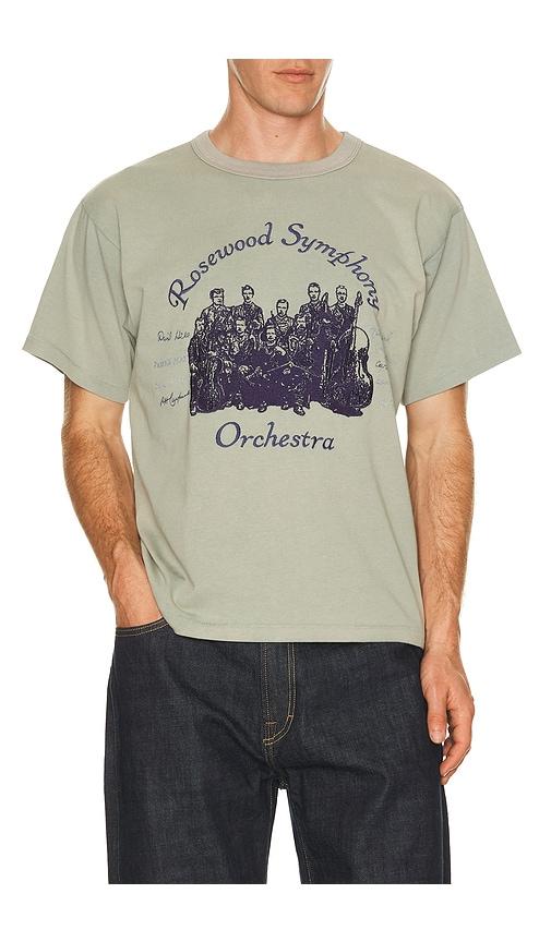Samuel Zelig Orchestra Tee in Green by SAMUEL ZELIG