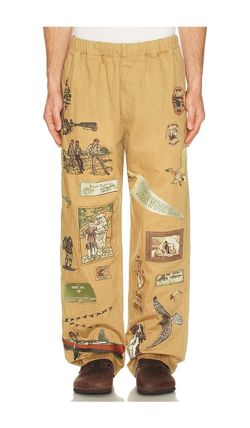Samuel Zelig Trail Pant in Brown by SAMUEL ZELIG