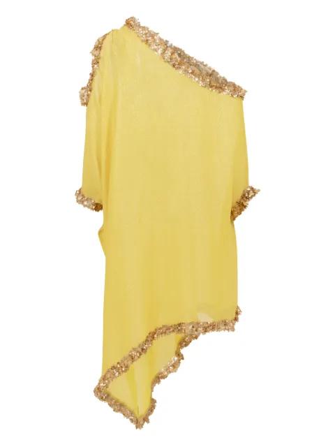 Arez sequin-embellished mini dress by SANA OSMANI