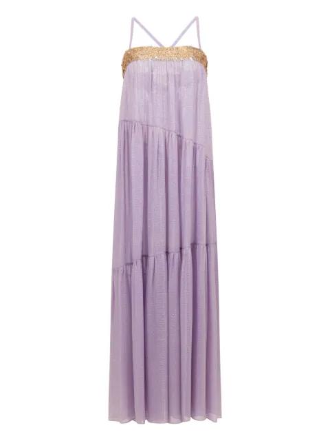 Tobago sequin midi dress by SANA OSMANI