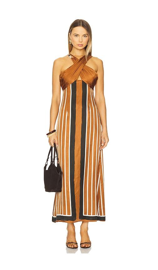 Sancia Ellery Dress in Brick by SANCIA