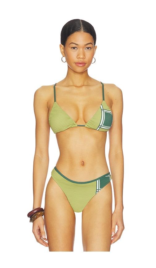 Sancia The Bailey Bikini Top in Olive by SANCIA