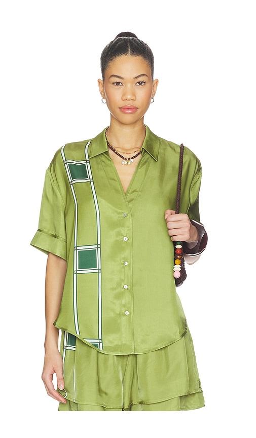 Sancia The Blaise Shirt in Green by SANCIA